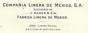 Letterhead of La Linera